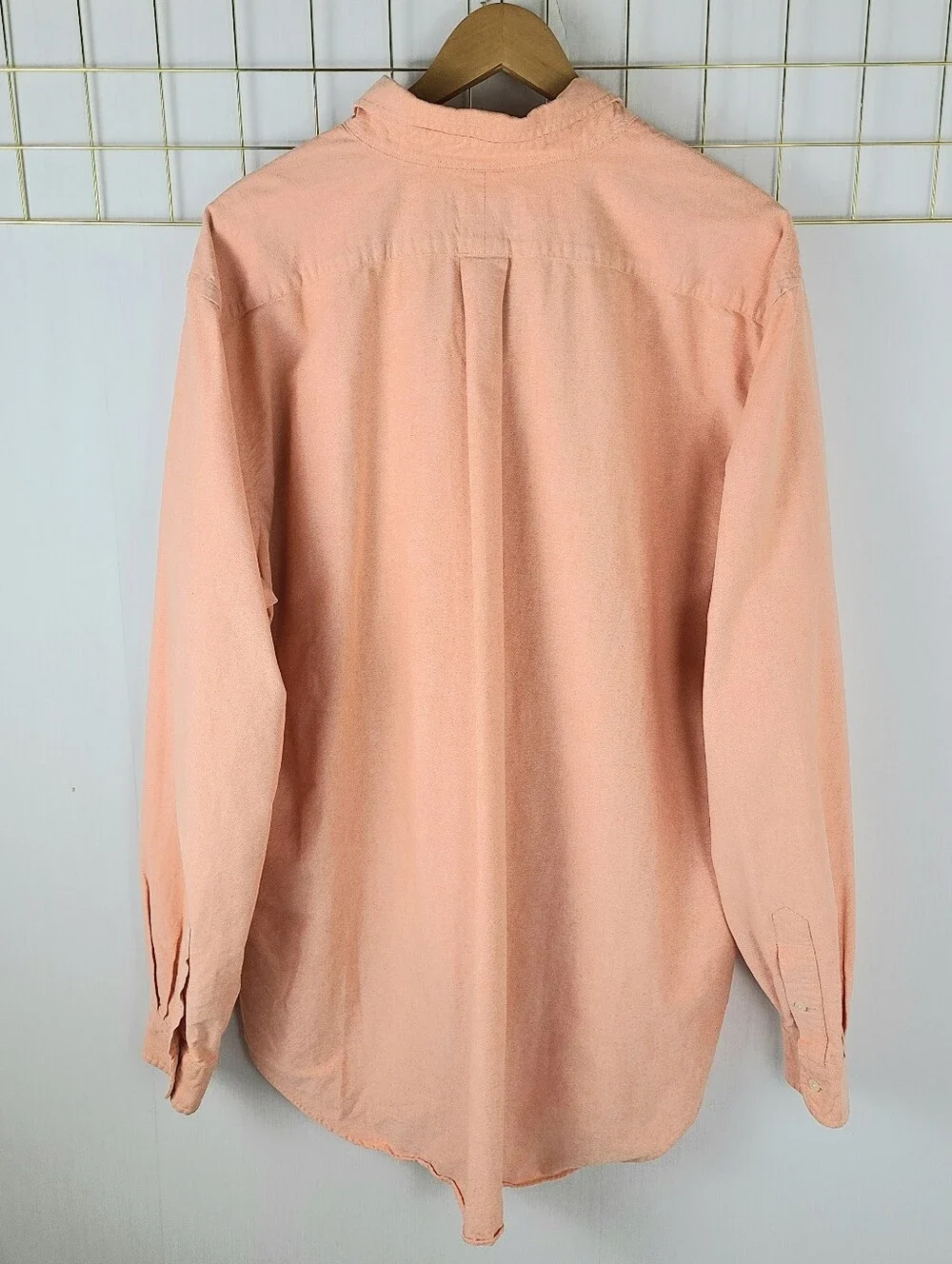 Polo Ralph Lauren Oxford Flesh Pony Vintage Button-Down Cotton Shirt